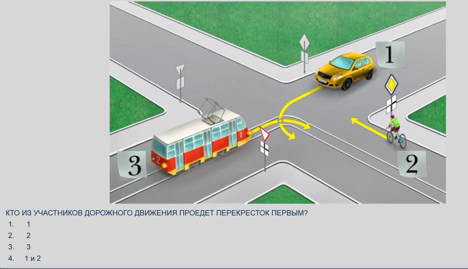 Задачи на проезд перекрестков картинки с ответами